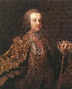 MEYTENS, Martin van Emperor Francis I sg Spain oil painting reproduction